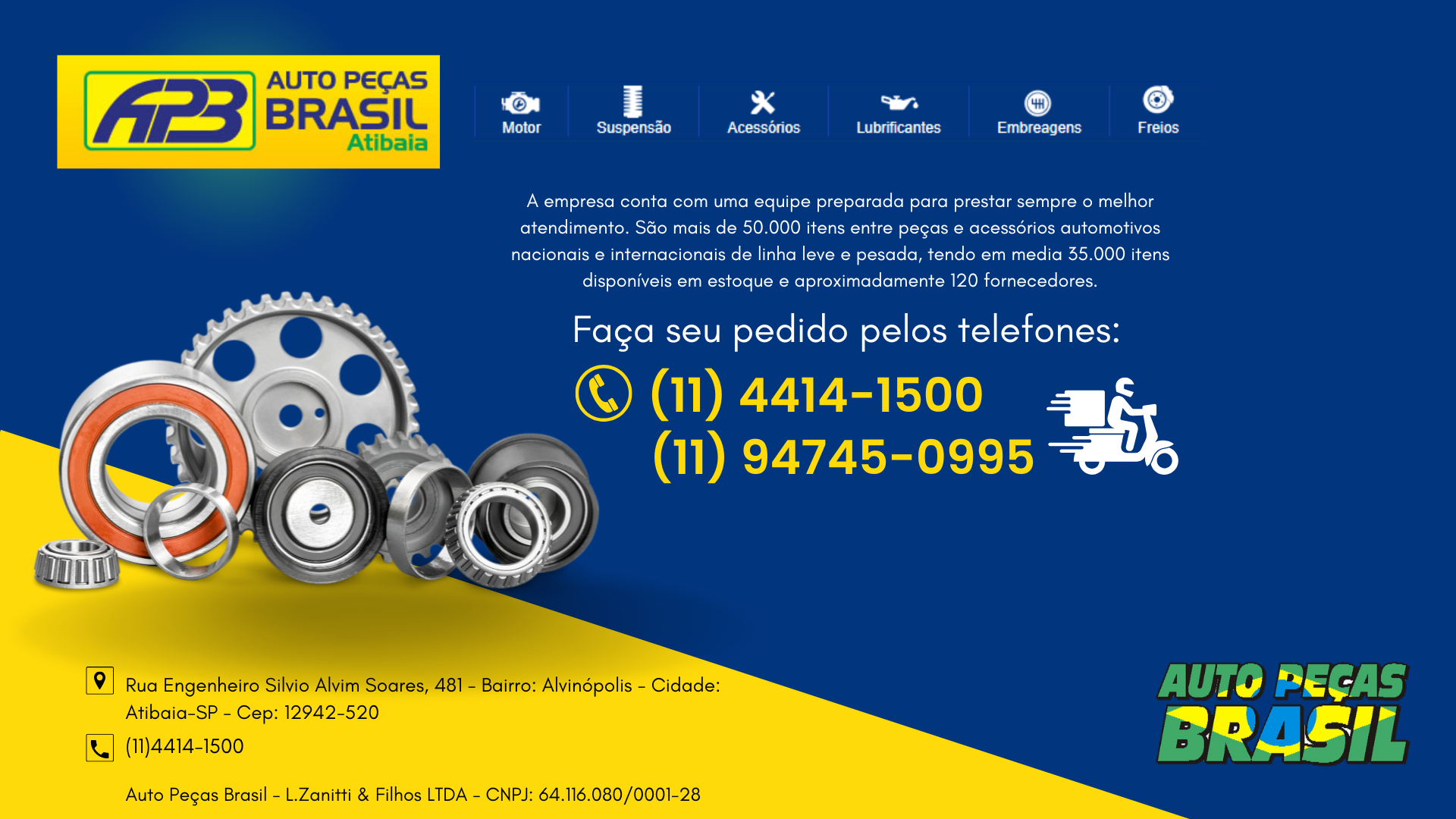 Auto Peças Brasil - Teaser